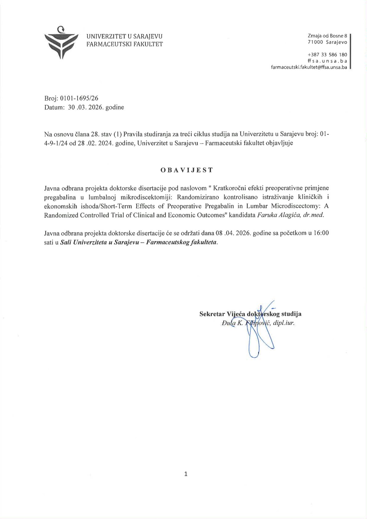 Obavijest- Faruk Alagić, dr.med_..jpg.