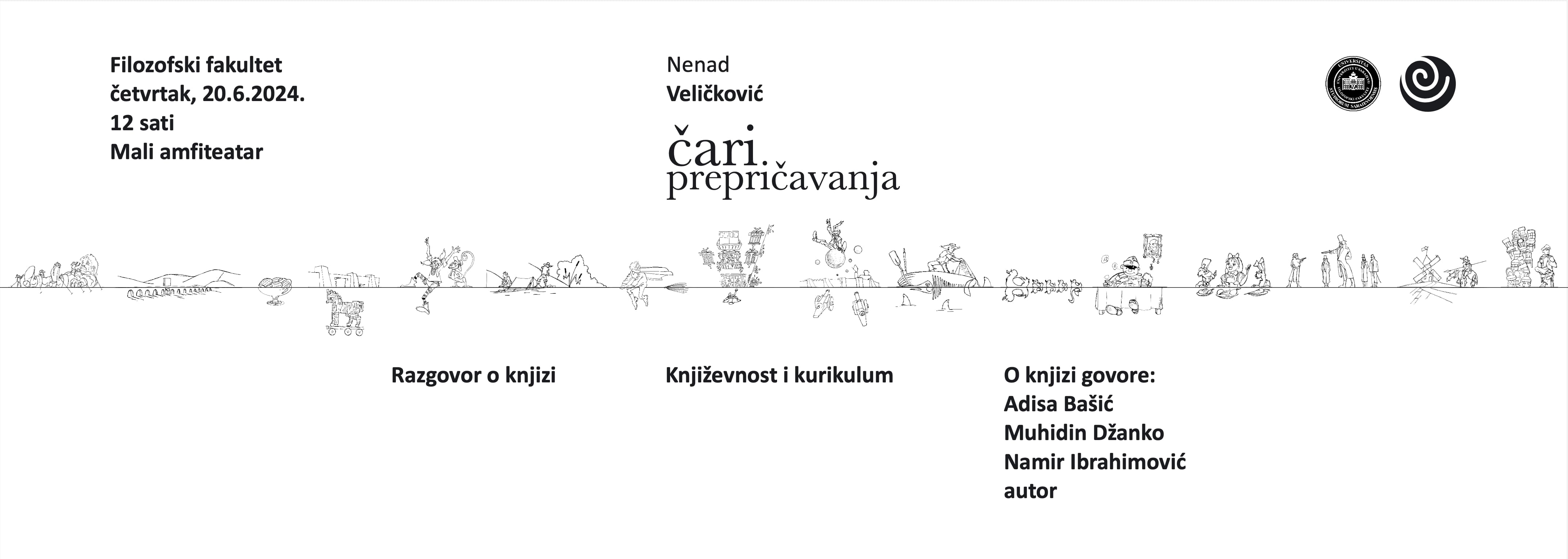 Predstavljanje knjige Nenada Veličkovića ČARI PREPRIČAVANJA Književnost i kurikulumkurikulum