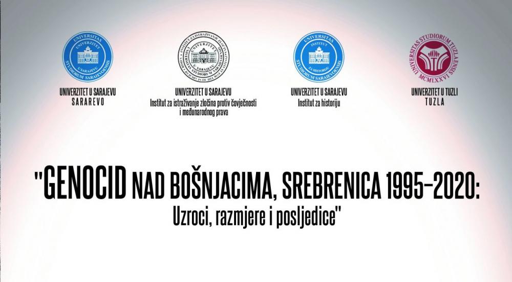 Promocija zbornika radova „Genocid nad Bošnjacima, Srebrenica 1995–2020.: Uzroci, razmjere i posljedice”