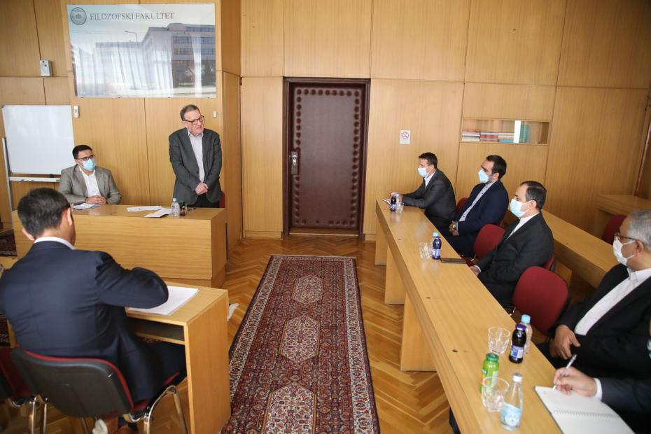 Ambasador IR Iran posjetio Filozofski fakultet Univerziteta u Sarajevu