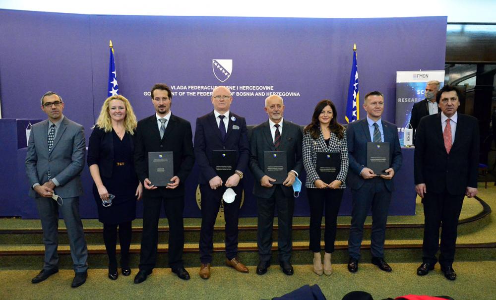 U FBiH dodijeljene nagrade za nauku u četiri kategorije