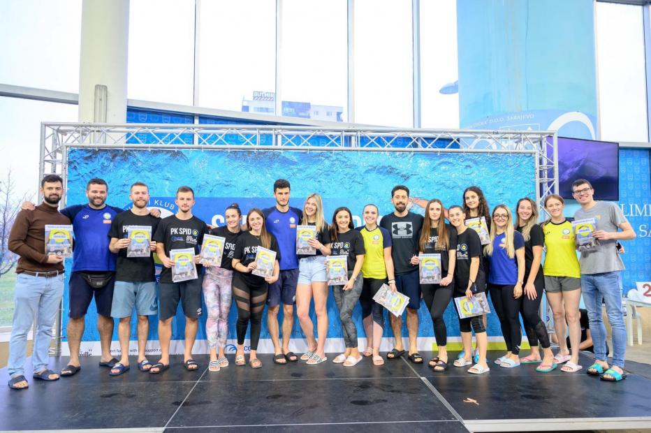 Fakultet sporta i tjelesnog odgoja UNSA učestvovao u realizaciji plivačkog takmičenja "U vodi smo svi jednaki"