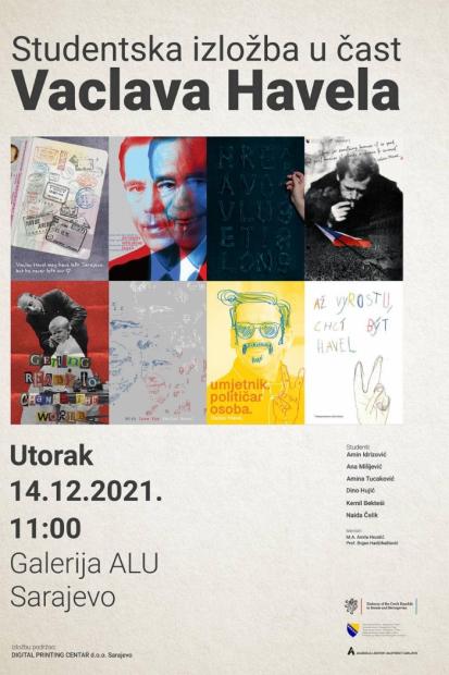 Akademija likovnih umjetnosti UNSA: Studentska izložba u čast Vaclava Havela