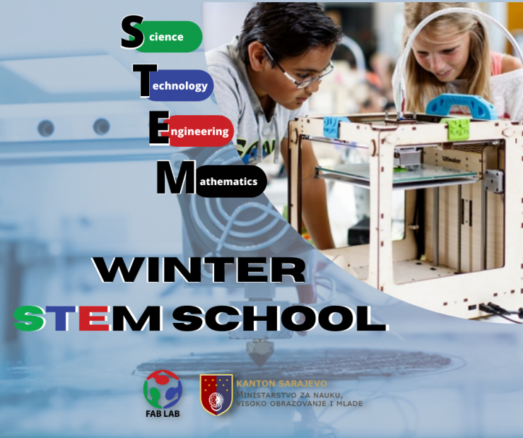 FAbLab: Poziv za prijave na besplatnu Winter STEM školu 3D printanja