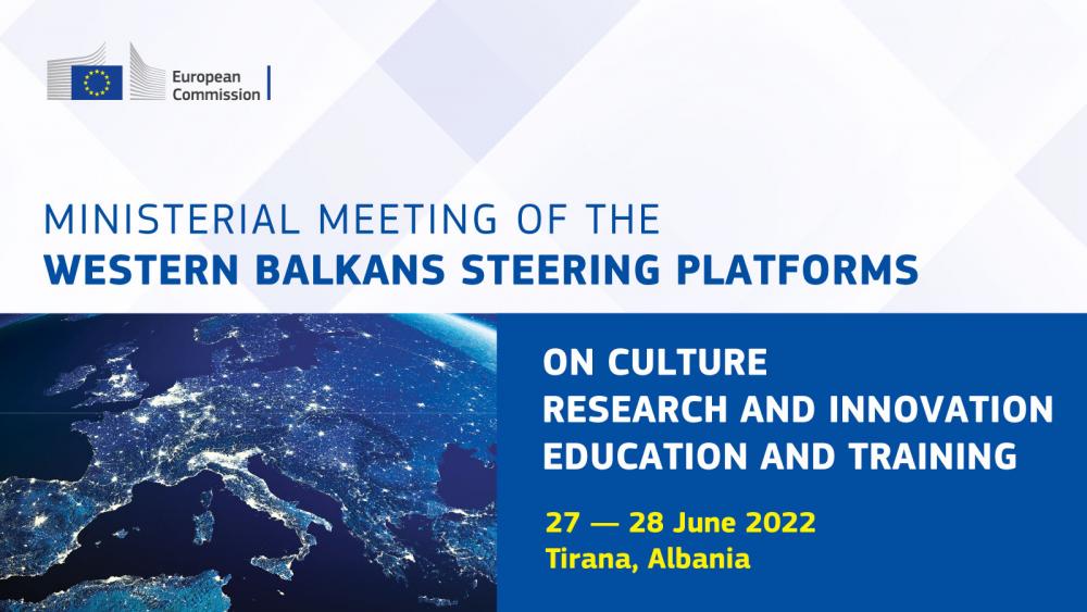 Policy Answers projekat pružio podršku organizaciji ministarskog sastanka Platforme Zapadnog Balkana o kulturi, istraživanju, inovacijama, obrazovanju i obuci 