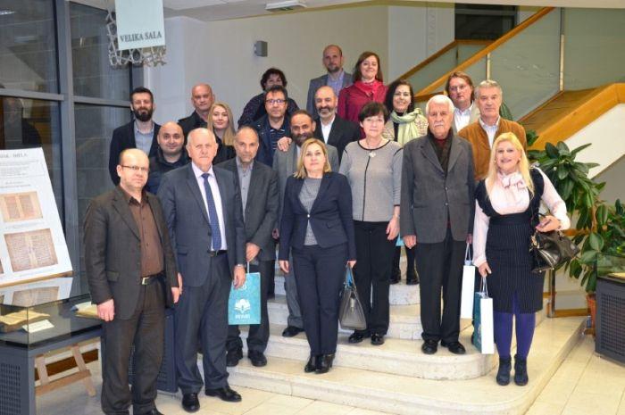 Razgovori o intenziviranju međuinstitucionalne saradnje Nacionalne i univerzitetske biblioteke BiH i Gazi Husrev-begove biblioteke