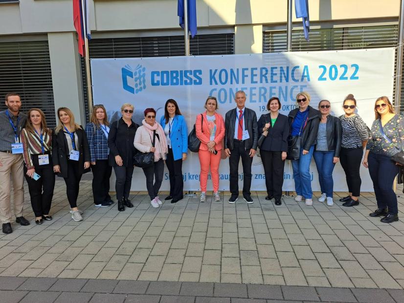 Bibliotekari BiH na prestižnoj regionalnoj Konferenciji COBISS 2022 u Mariboru, Slovenija