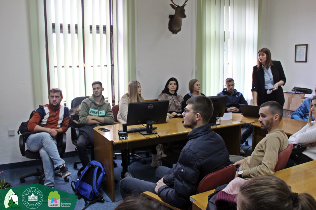 Studenti Šumarskog fakulteta UNSA posjetili preduzeće KJP Sarajevo šume d.o.o. 