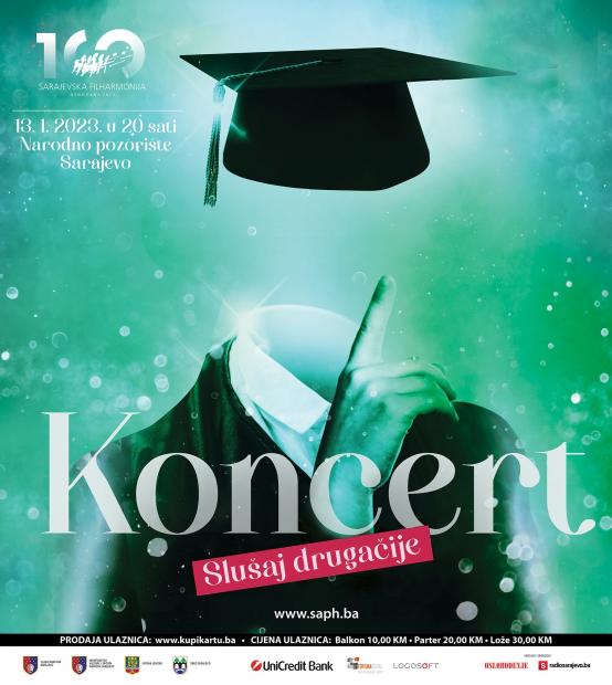 Koncert Sarajevske filharmonije, u saradnji sa Muzičkom akademijom UNSA, sutra u Narodnom pozorištu Sarajevu