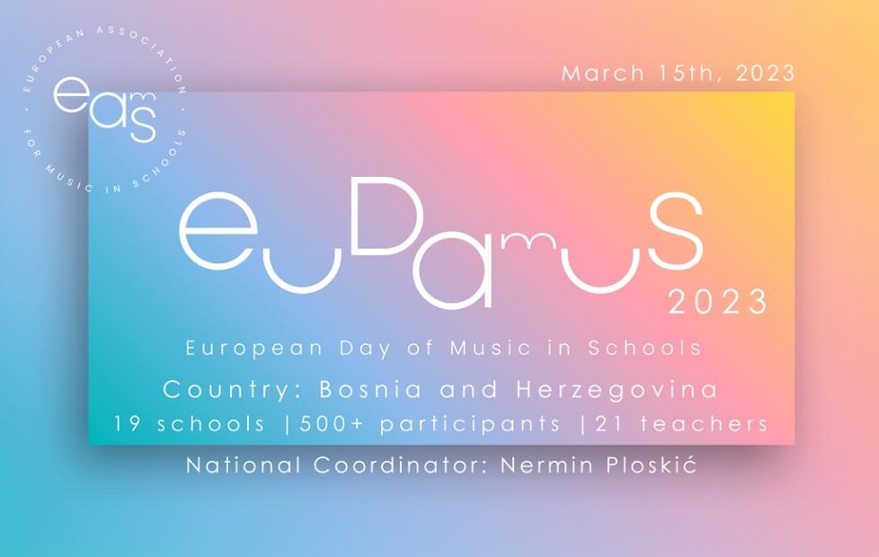 Obilježavanje Evropskog dana muzike u školama (15. 03. 2023.)