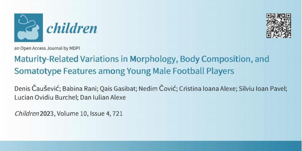 Fakultet sporta i tjelesnog odgoja UNSA: Objavljen rad u naučnom časopisu „Children“