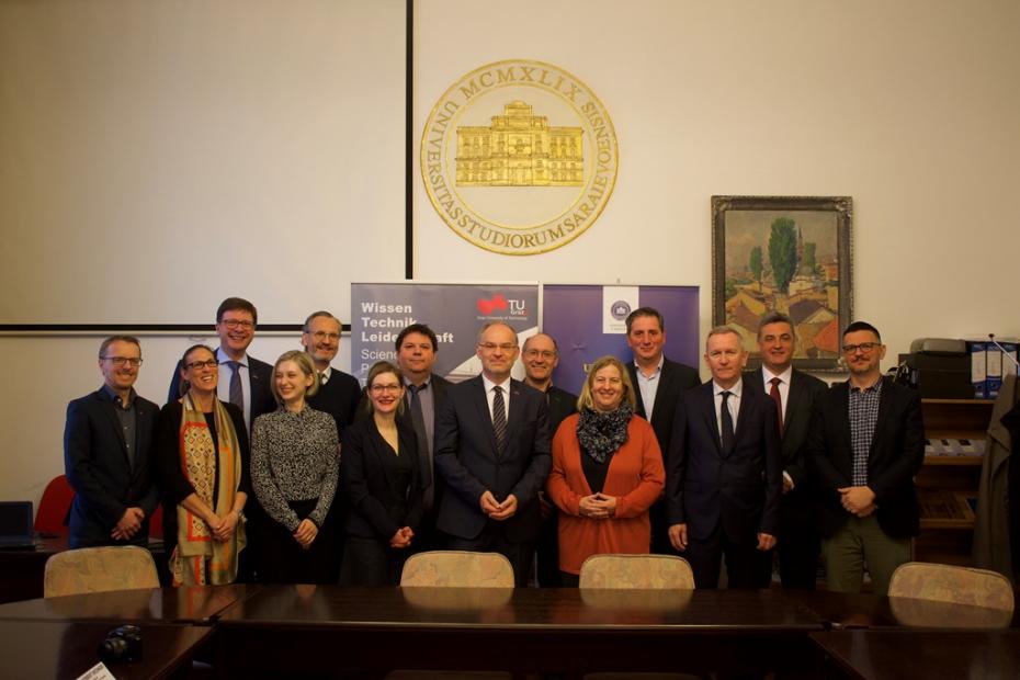 Strengthening academic cooperation between the University of Sarajevo and the Graz University of Technology