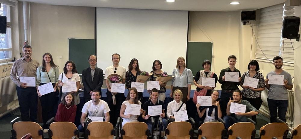 Dodijeljeni certifikati polaznicima Kursa japanskog jezika | Filozofski fakultet UNSA