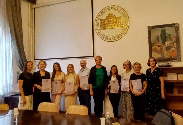 Svečano dodjeljeni certifikati učesnicima TRAIN programa Univerziteta u Sarajevu