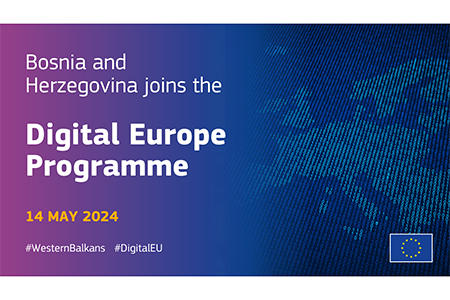 Potpisan Sporazum o pridruživanju Bosne i Hercegovine programu Digitalna Evropa 
