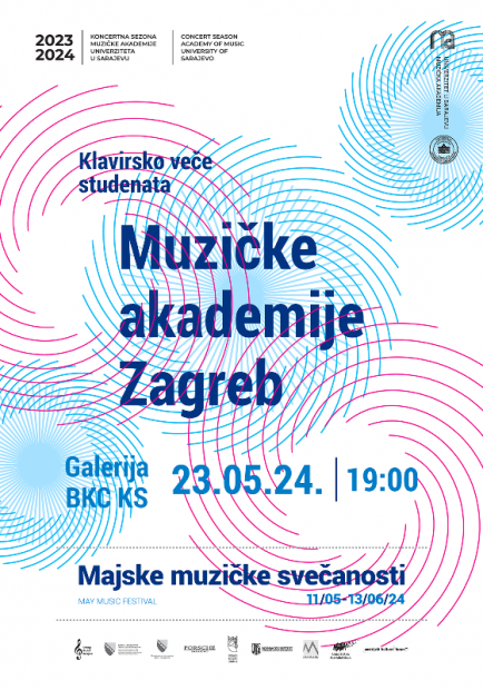 Klavirsko veče studenata Muzičke akademije Sveučilišta u Zagrebu