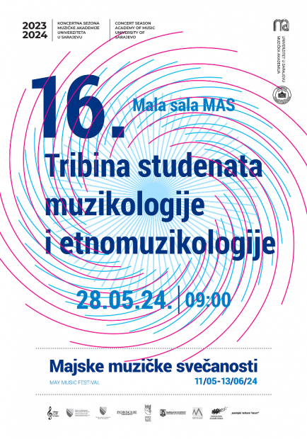 16. tribina studenata muzikologije i etnomuzikologije Muzičke akademije Univerziteta u Sarajevu