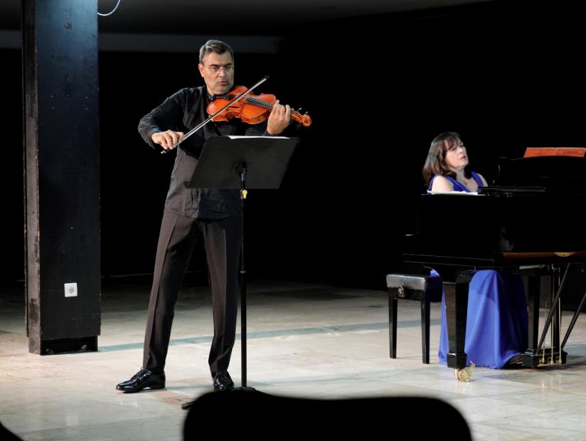 Održan koncert violiste Wladimira Kossjanenka i pijanistice Vesne Podrug Kossjanenko 