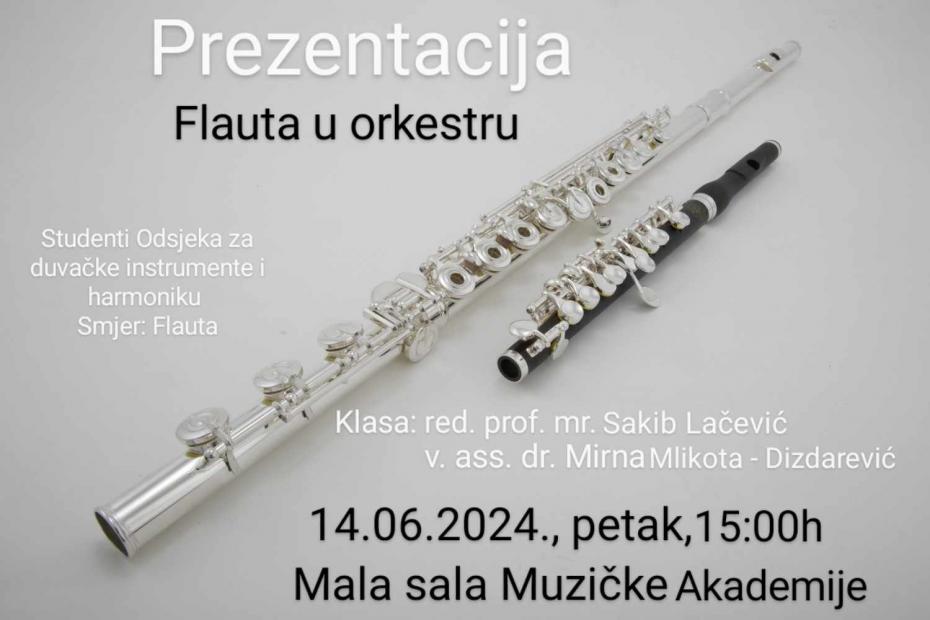 Prezentacija "Flauta u orkestru"