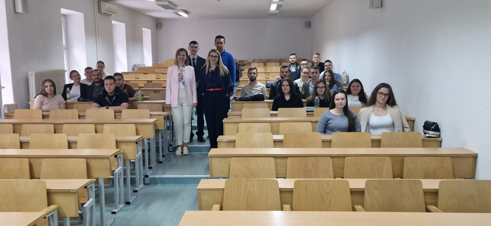 Na Fakultetu za saobraćaj i komunikacije Univerziteta u Sarajevu održano gostujuće predavanje mr. Ermina Pleha