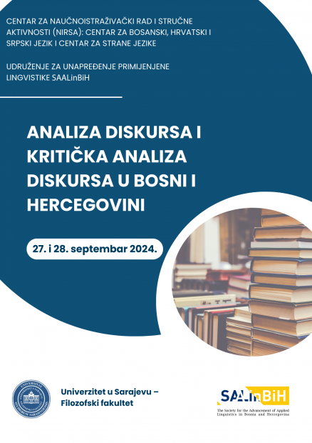 Naučni skup Analiza diskursa i kritička analiza diskursa u Bosni i Hercegovini