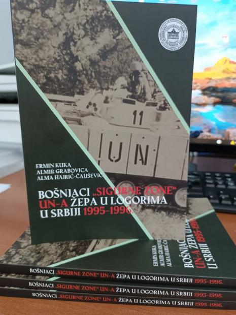 U izdanju Instituta za istraživanje zločina protiv čovječnosti i međunarodnog prava UNSA objavljena knjiga "BOŠNJACI „SIGURNE ZONE“ UN-A ŽEPA U LOGORIMA U SRBIJI 1995-1996."