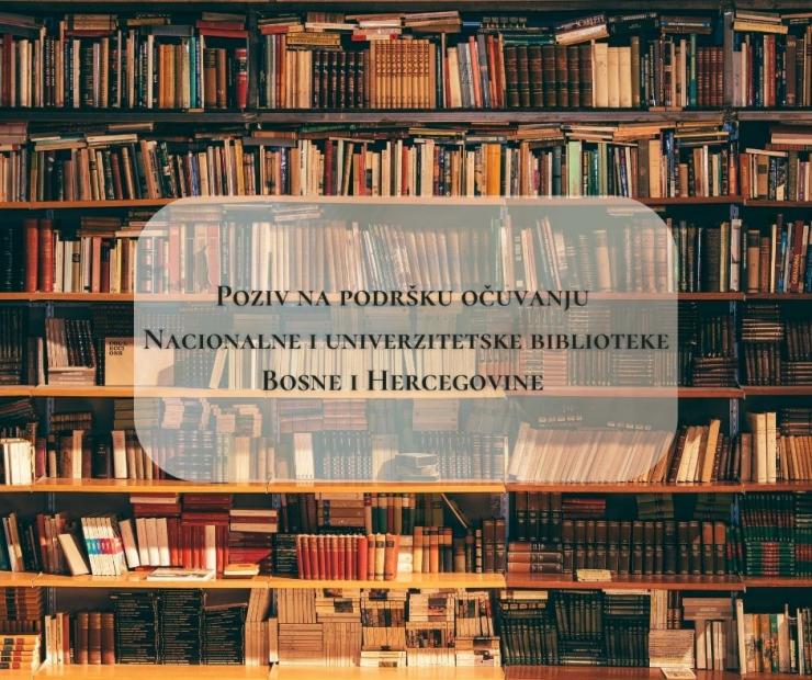 Poziv na podršku očuvanju Nacionalne i univerzitetske biblioteke BiH | Univerzitet u Sarajevu i Studentski parlament Univerziteta u Sarajevu