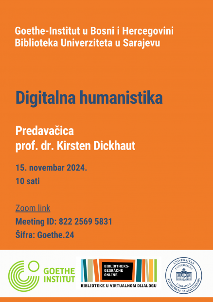 Biblioteke u virtualnom dijalogu – BiH/Njemačka