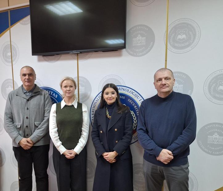 Posjeta Glavne narednice NATO-ove Multinacionalne divizije Sjever Rikke Rietveld Fakultetu za kriminalistiku, kriminologiju i sigurnosne studije UNSA