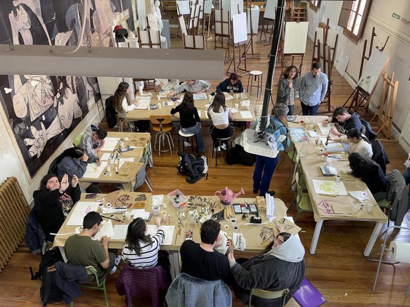 Posjeta docentice Lee Jerlagić višim školama umjetnosti i dizajna u Pamploni i Corelli