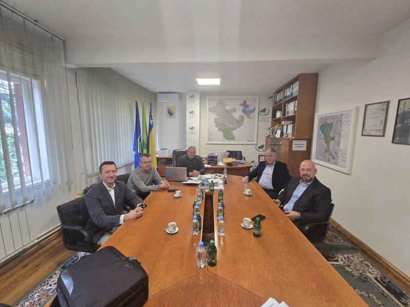 Zvanična posjeta predstavnika Šumarskog fakulteta UNSA javnom preduzeću „Šume TK“ d.d. Kladanj i općini Kladanj