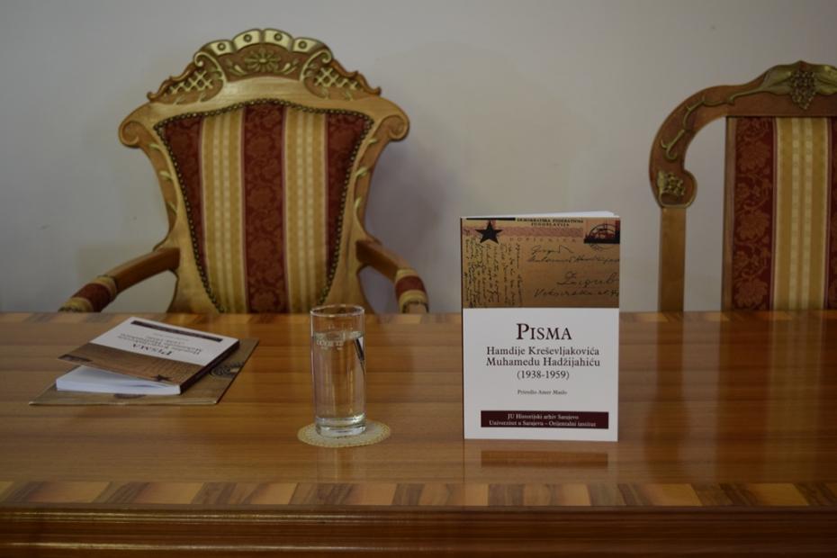 Promovirana knjiga "Pisma Hamdije Kreševljakovića Muhamedu Hadžijahiću (1938-1959)"