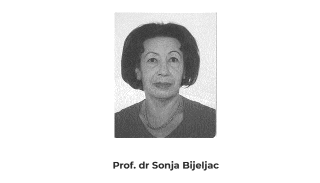Obavještenje o komemoraciji prof. dr Sonji Bijeljac