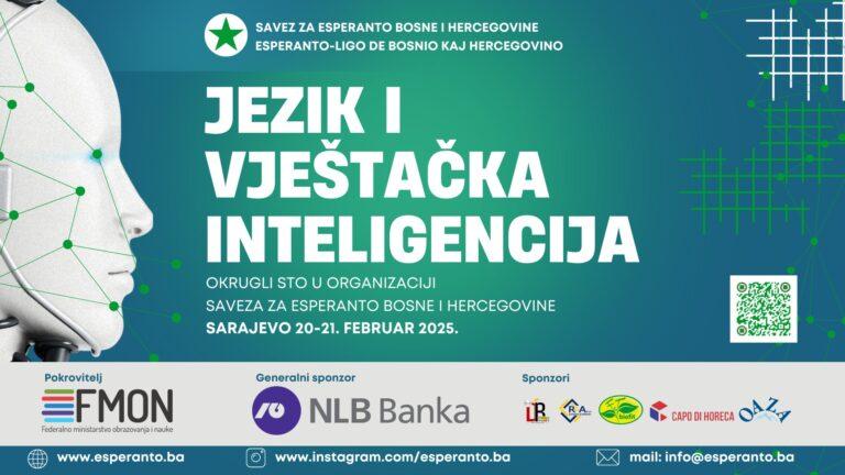 Sarajevo će biti domaćin skupa na temu “Jezik i vještačka inteligencija”