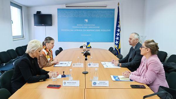 Potpisan Memorandum o saradnji između Federalne uprave za inspekcijske poslove i Fakulteta za kriminalistiku, kriminologiju i sigurnosne studije UNSA