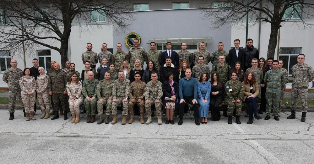 Studenti Fakulteta za kriminalistiku, kriminologiju i sigurnosne studije UNSA na NATO-certificiranom kursu u Peace Support Operations Training Centru