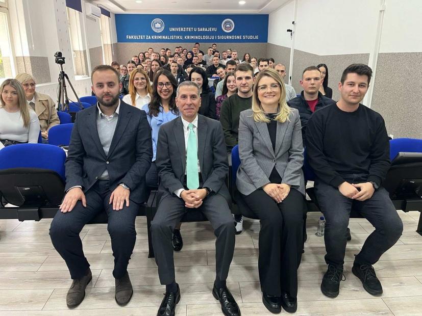 Ambasador Arapske Republike Egipat u Bosni i Hercegovini održao predavanje na Fakultetu za kriminalistiku, kriminologiju i sigurnosne studije