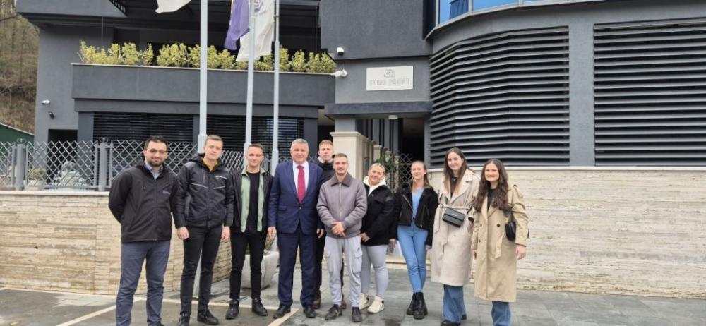 Studenti Fakulteta za saobraćaj i komunikacije UNSA u edukativnoj posjeti firmi Euro Prost u Gračanici
