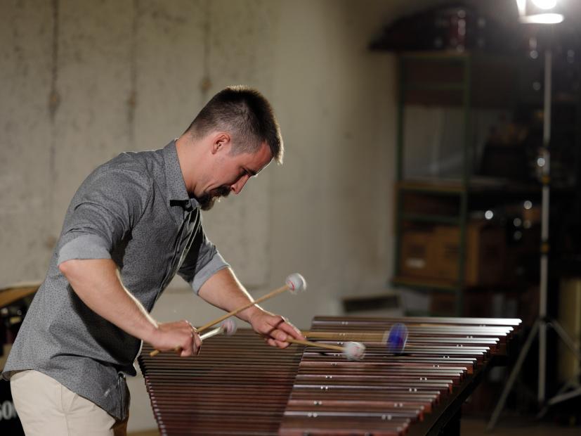 Perkusionist Dario Kos održao solistički recital na 18. Majskim muzičkim svečanostima