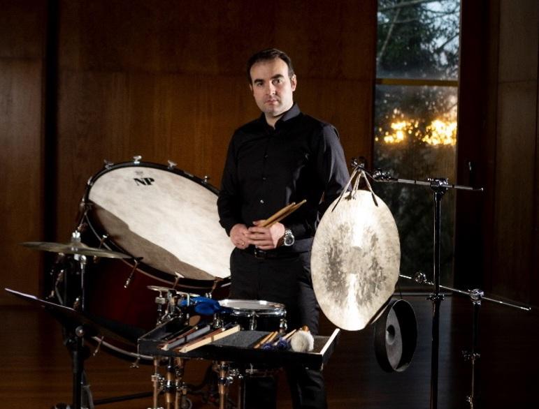 Španski perkusionist David Rodríguez García na Muzičkoj akademiji UNSA