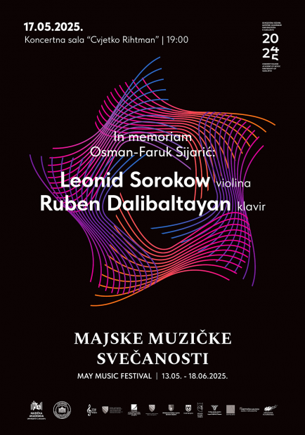 Koncert violiniste Leonida Sorokowa i pijaniste Rubena Dalibaltayana u čast prof. Osmanu-Faruku Sijariću