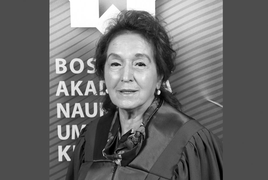 In memoriam | Akademkinja prof. dr. Zehra Dizdarević