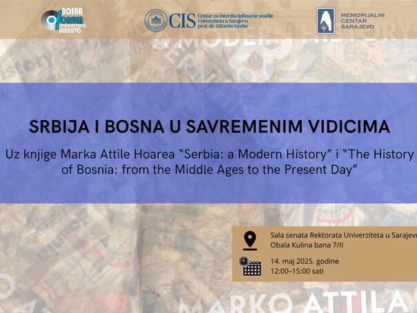 NAJAVA | Naučni simpozij: „Srbija i BiH u savremenim vidicima“