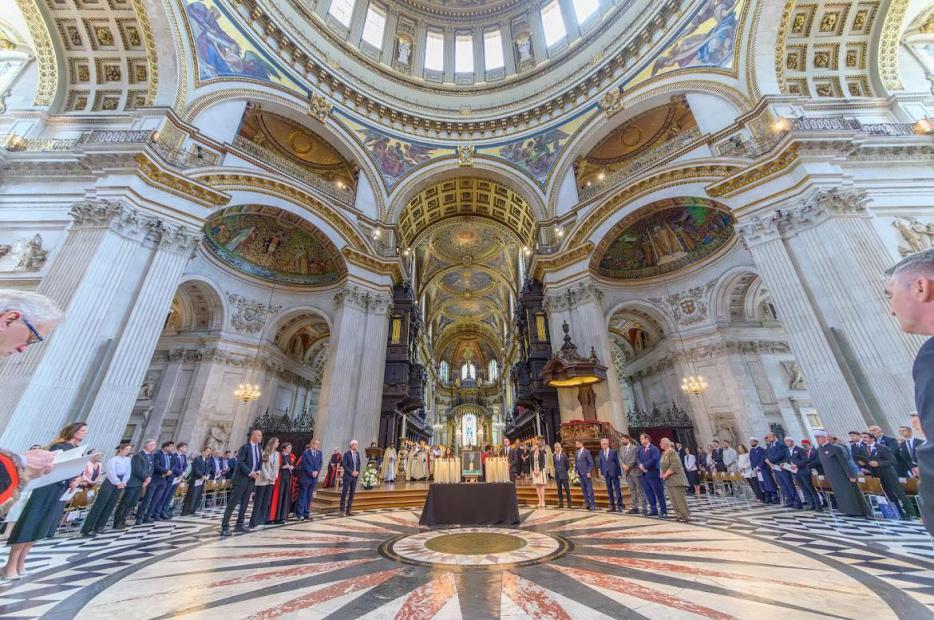 Komemorativni skup povodom 30. godišnjice genocida u Srebrenici održan u Katedrali St. Paul u Londonu