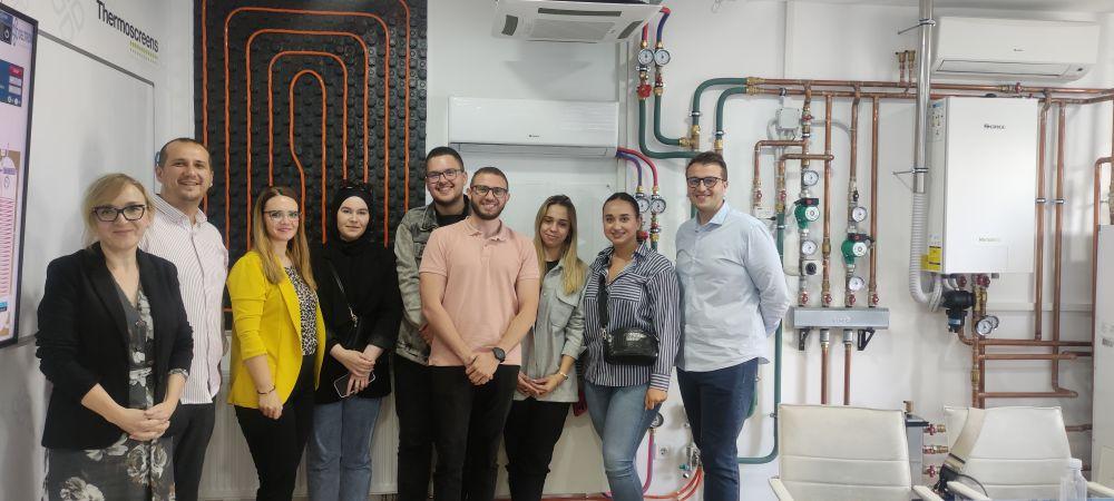 Studenti smjera Klimatizacija, grijanje i hlađenje u posjeti firmi DELTRON