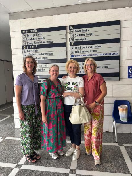 Fakultet zdravstvenih studija UNSA posjetile profesorice HANZE Univerziteta