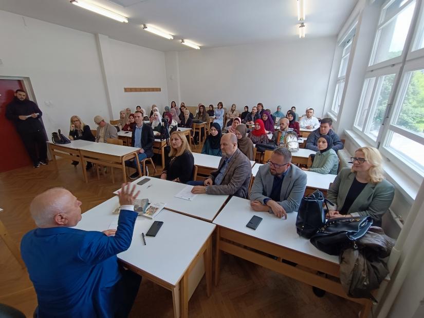 Predavanje sirijskog pisca Nabila Suleimana održano na Filozofskom fakultetu UNSA