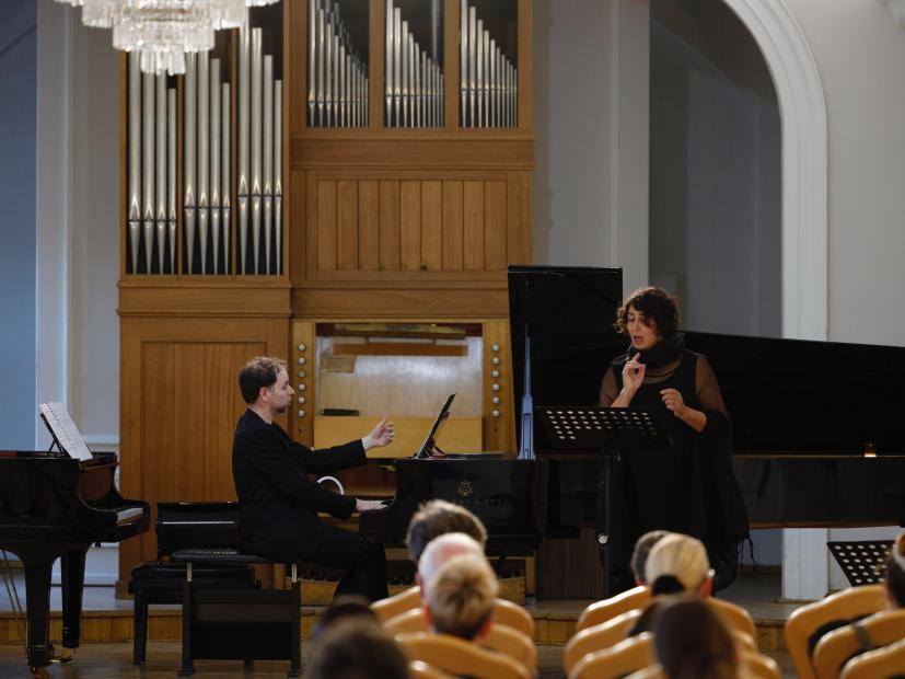 Kontraaltistica Judit Rajk i pijanist Lászlo Borbély nastupili na 18. Majskim muzičkim svečanostima