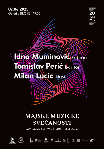 Sopranistica Idna Muminović i bariton Tomislav Perić nastupaju na Majskim muzičkim svečanostima