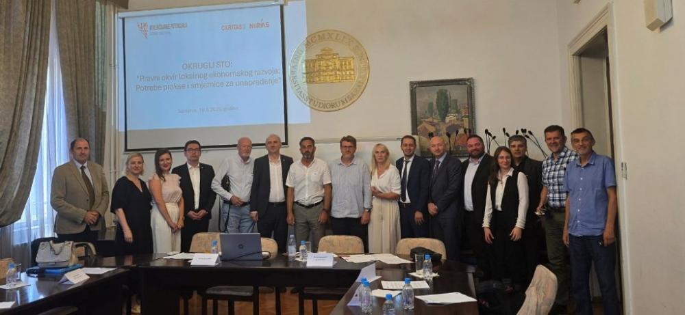 Održan okrugli sto „Pravni okvir lokalnog ekonomskog razvoja: Potrebe prakse i smjernice za unapređenje”